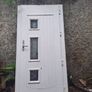 Front Door PVC Dove Grey Great Condition Image 2