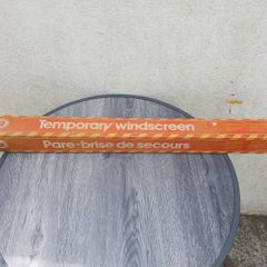 Temporary Windscreen