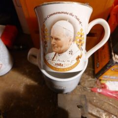 pope john paul mugs