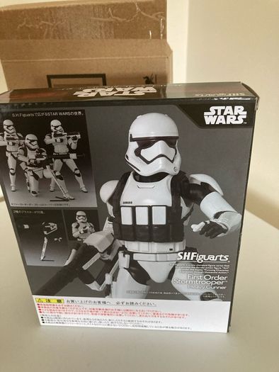 Star Wars  Sh figuarts First order Stormtrooper Heavy Gunner