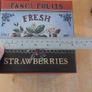 Fabulous Set of Four Graduated Stackable Nesting Storage Boxes by Quality Manufacturer Bob's Boxes/Lang Paper Co. with "Fancy Fruits" Artwork by Kimberly Poloson Image 6