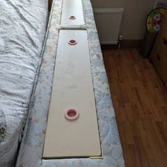 Single bed Base, mattress and headboard