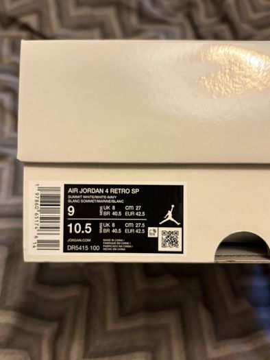 Jordan 4 X Nike SB Navy