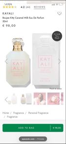 New KAYALI Boujee Kitty Caramel Milk EDP 50ml