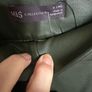 leather look trousers Image 4