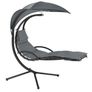Indoor & Outdoor Hanging Lounger with Frame, Floating Lounger with Paraso Image 7