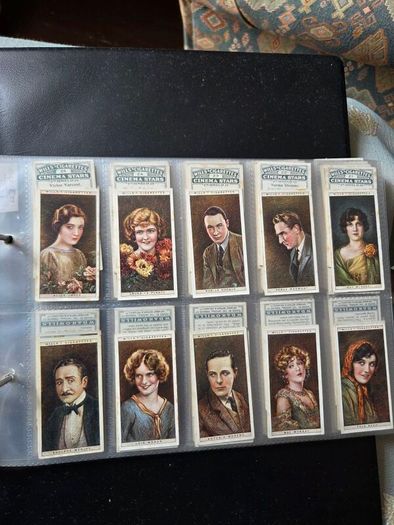 Wills Cigarette cards complete Cinema Stars  series
