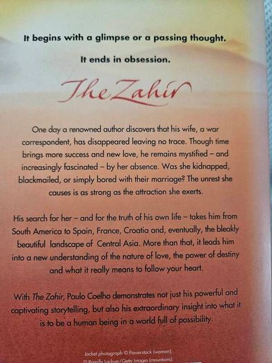 The Zahir, Paolo Coelho
