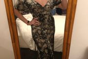 New Look wide leg velvet jumpsuit