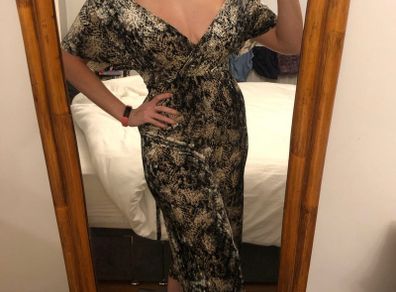 New Look wide leg velvet jumpsuit