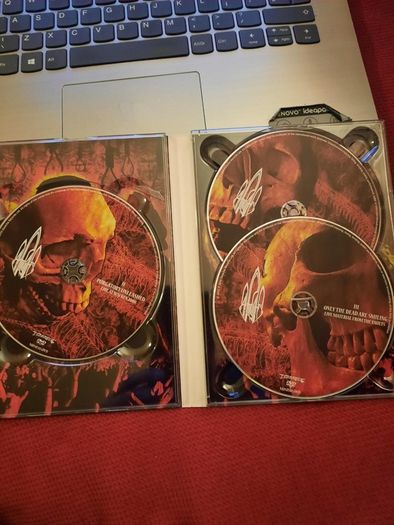 At The Gates: The Flames Of The End - 3 DVD (Autographed Twice)