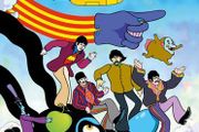 The Beatles - Yellow Submarine (Blue) - Rare Mini Print/Poster
