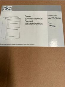 bathroom cabinet and sink