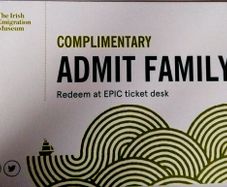 FOR CHARITY - Family Ticket to EPIC the Irish Emigration Museum