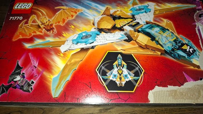 lego 71770 Zanes golden dragon jet