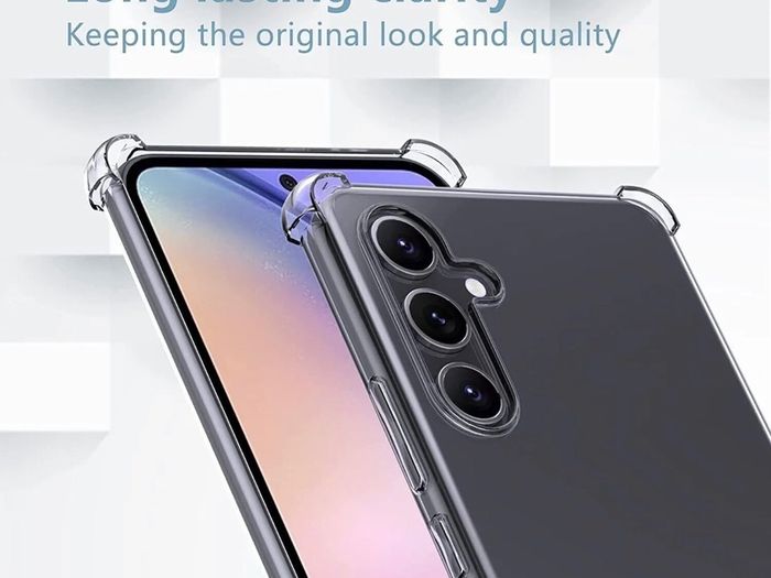 Clear Silicone Case For Samsung Galaxy A54 5G Shockproof Back Cover TPU