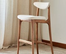 Mid Century 200-190 Upholstered Bar Stool - Made to Order