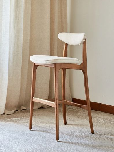 Mid Century 200-190 Upholstered Bar Stool - Made to Order