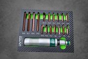 18pc UNITED Tools 1/2 Inch Drive Impact Driver Set with Hardened Steel S2 Bits