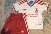 Liverpool away kit sizes season 26/27 Kids