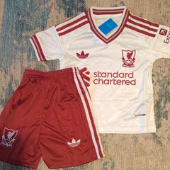Liverpool away kit sizes season 26/27 Kids