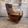 Rare Mid Century 1950's Parker Knoll Recliner Image 4