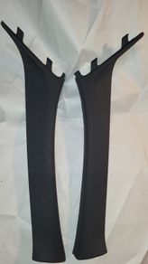 BMW 1 series front pillars covers black f20/21
