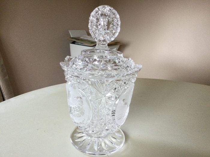 Chrystal - Large Lidded Bowl.