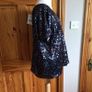 Next Ladies Festive Blue Sparkly Sequin Evening wear party Top Size 18 BNWTS Includes postage Image 2