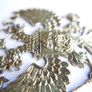 Vintage Bronze large Romanov Crest Image 8