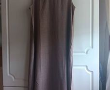 Sleeveless Maxi Dress with V-Neck