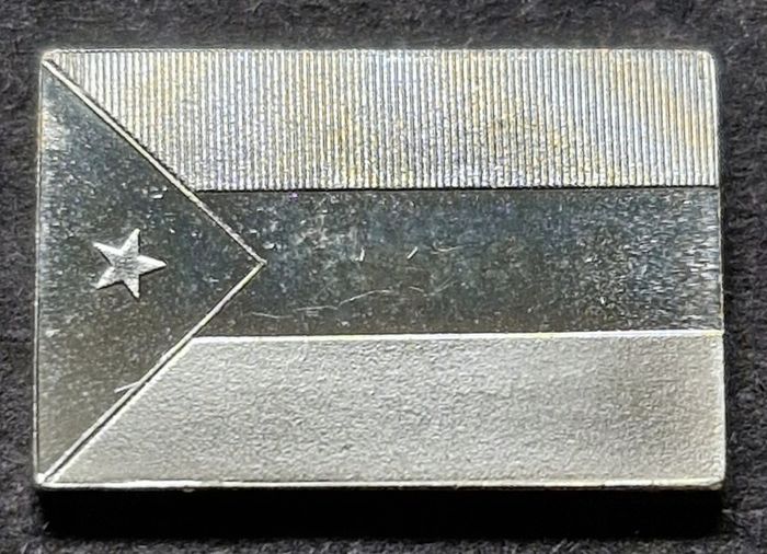 Franklin Mint Flags Of United Nations  Sterling 925 Silver (Price is For 1 Flag)