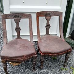 Pair of old chairs