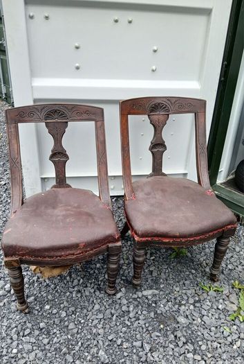 Pair of old chairs