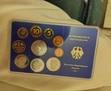 West German 10 Coin Proof Set 1985