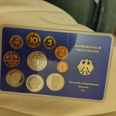 West German 10 Coin Proof Set 1985