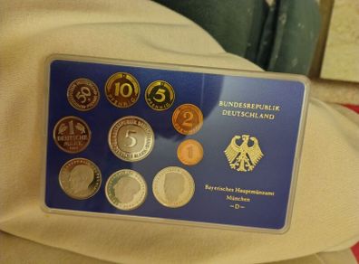 West German 10 Coin Proof Set 1985