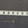 Vintage Sterling Silver Celtic Cross Pendant Necklace Image 6