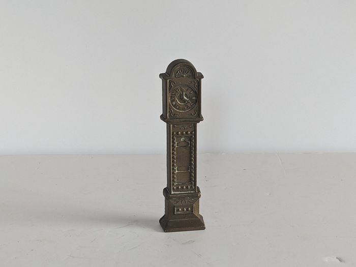 1930s Vintage Brass Grandfather Clock