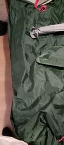 tent 2 men classic. The is a small tear in the door where the zip got caught