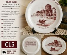 Dublin millennium plate