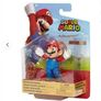 Super Mario Raccoon Mario With  Super Leaf 10cm Action Figure Image 5