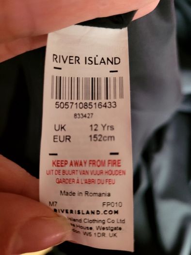 River Island girls dress 12 years, 152 cm