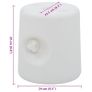 BN Gazebo Weights 4 pcs PE White Image 5
