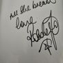 Robbie williams signed book and Jersey Image 2