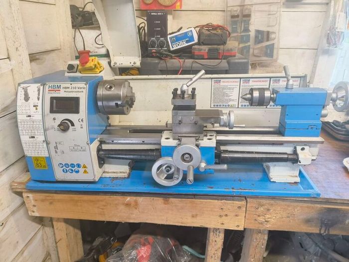 HBM210 Vario lathe.