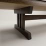 Mid-Century Modern Danish Stained Oak Architectural Sideboard Attributed to Skovby Image 6