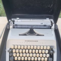 Vintage German Scheidegger Typomatic TMS typewriter