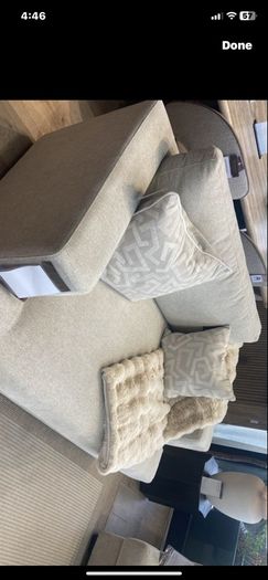 Brand new Snuggler ArmChair and 2seater Bespoke designer sofa