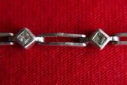 Vintage Sterling Silver 925 Bangle Bracelet Length-7,5"  6,10g